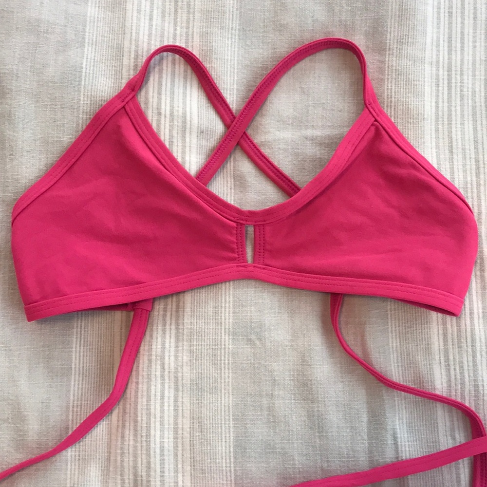 Jolyn Pink Vent Top